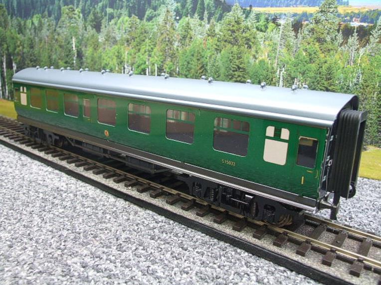 Ace Trains O Gauge C13B BR MK1 SR Southern Green Coaches x3 Set B Boxed 2/3 Rail "Atlantic Coast Coach Set" image 11