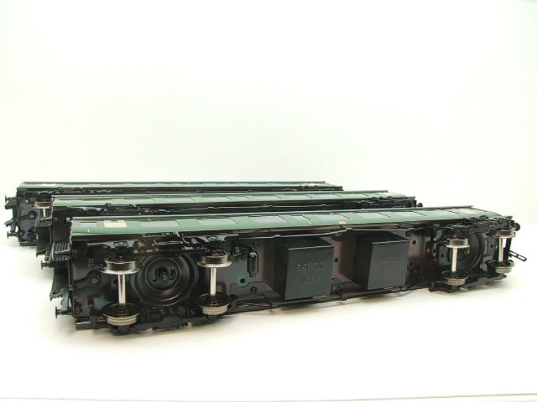 Ace Trains O Gauge C13B BR MK1 SR Southern Green Coaches x3 Set B Boxed 2/3 Rail "Atlantic Coast Coach Set" image 14