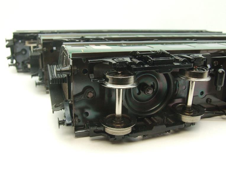Ace Trains O Gauge C13B BR MK1 SR Southern Green Coaches x3 Set B Boxed 2/3 Rail "Atlantic Coast Coach Set" image 15