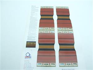 Ace Trains O Gauge C1 & C24 Complete x3 Coach Set 1st & 3rd Class Seats Accessories x6 Sheets image 2