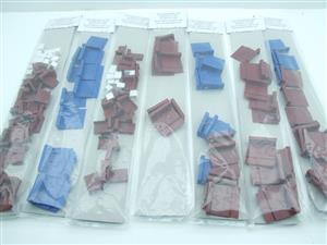 Ace Trains O Gauge C12 Complete Set Coach Interior Seats Pack Accessories x7 Coaches image 1