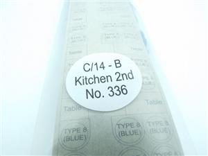 Ace Trains O Gauge C14 Complete Set Coach Interior Seats Pack Accessories x7 Coaches image 8