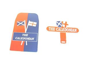 Ace Trains O Gauge HB/4 "Caledonian" Train Name Board Set image 3
