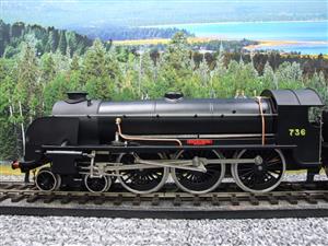 ACE Trains O Gauge E/34-D1 Bulleid SR Wartime Satin Black 4-6-0 "King Arthur" 453 Elec 2/3 Rail Boxed image 5