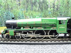 Ace Trains O Gauge E18/B Jubilee Class Loco & Tender BR Gloss Lined Apple Green "Victoria" R/N 45565 Electric 2/3 Rail Bxd image 5