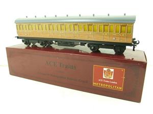Ace Trains O Gauge C/26M3 LT Metropolitan All 3rd Metropolitan Passenger Coach R/N 465 Boxed image 3