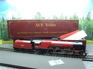 Ace O Gauge Duchess Pacific E12/N BR Red Duchess Class "Sir William A Stanier FRS" R/N 46256 image 2