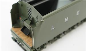 O Gauge LH Loveless & Co LNER Brass "Hush Hush" 4-6-4 Loco & Tender 10000 Elec 2 Rail Superb Bxd image 6