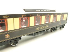 Darstaed O Gauge Kitchen 1st, "LORAINE" Ivory Roof Pullman Coach Boxed image 10