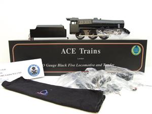 Ace Trains O Gauge KIT Edition E19-K3, Black 5, With Dome & Riveted Tender Loco Kit Form 2/3 Rail Bxd Brand NEW image 1
