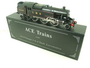 Ace Trains O Gauge E/8, LMS Satin Black 2 Cyl Stanier Tank Loco R/N 2546 Electric 2/3 Rail Bxd image 2