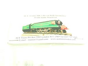 Ace Trains O Gauge HB/2 "Devon Belle" Locomotive Train Headboards & Coachboards Set image 1