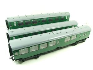 Ace Trains O Gauge C21B SR Green Bulleid Post War x3 Coaches Set B Boxed image 3