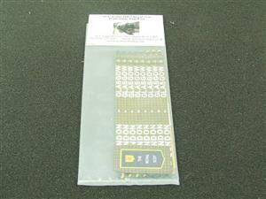 Ace Trains O Gauge HB/3 "Royal Scot" Train Name Board Set image 1