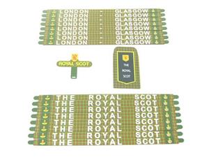 Ace Trains O Gauge HB/3 "Royal Scot" Train Name Board Set image 2