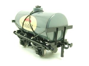Ace Trains O Gauge G1 Four Wheel Gargoyle "Mobiloil" Grey Fuel Tanker Tinplate image 6