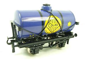 Ace Trains O Gauge G1 Four Wheel Blue "Colas" 33 Fuel Tanker Tinplate image 2