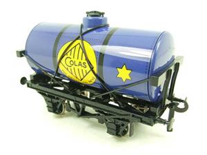 Ace Trains O Gauge G1 Four Wheel Blue "Colas" 33 Fuel Tanker Tinplate image 3