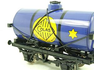 Ace Trains O Gauge G1 Four Wheel Blue "Colas" 33 Fuel Tanker Tinplate image 7