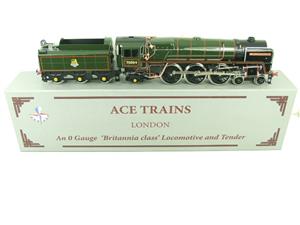 Ace Trains O Gauge E/27D BR Green Britannia Class "William Shakespeare" FOB Golden Arrow Edition" R/N 70004 Bxd image 1