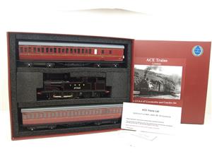Ace Trains O Gauge E25/S-B2 LNER Black G5 Tank Loco R/N 67260 & Coaches Set Elec 2/3 Rail Boxed image 1
