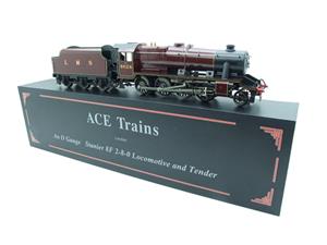 Ace Trains O Gauge E/38A, LMS Lined Gloss Maroon Class 8F, 2-8-0 Locomotive and Tender R/N 8624 2/3 Rail Boxed image 2