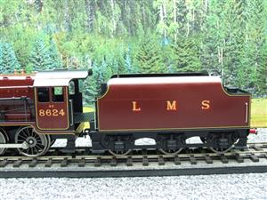 Ace Trains O Gauge E/38A, LMS Lined Gloss Maroon Class 8F, 2-8-0 Locomotive and Tender R/N 8624 2/3 Rail Boxed image 6