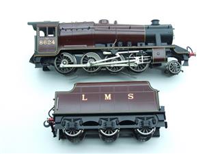 Ace Trains O Gauge E/38A, LMS Lined Gloss Maroon Class 8F, 2-8-0 Locomotive and Tender R/N 8624 2/3 Rail Boxed image 8
