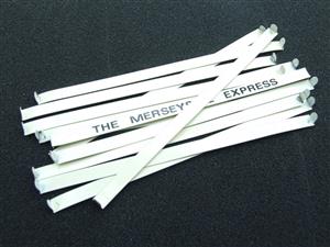 Ace Trains O Gauge M/S "THE MERSEYSIDE EXPRESS" Coach Head Boards x12 Set image 3