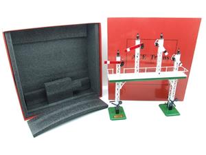 Ace Trains O Gauge ACS/1 Signal Gantry "All Home" Red Fish Tail Signal Arms Edition Electric image 3