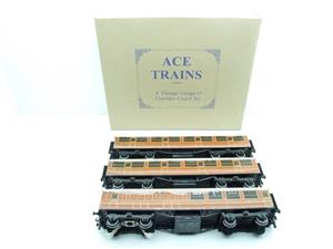Ace Trains O Gauge C4 LNER "The Flying Scotsman" x3 Corridor Coaches Set A Boxed image 3