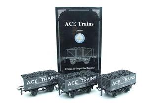 Ace Trains O Gauge G5 Private Owner Loco Coal Wagon x3 Set R/N 2985, 2/3 Rail Boxed image 2