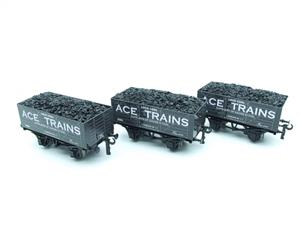 Ace Trains O Gauge G5 Private Owner Loco Coal Wagon x3 Set R/N 2985, 2/3 Rail Boxed image 3