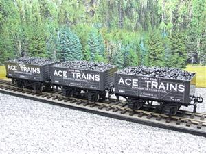 Ace Trains O Gauge G5 Private Owner Loco Coal Wagon x3 Set R/N 2985, 2/3 Rail Boxed image 6