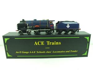 Ace Trains O Gauge E10T, Schools Class "Roedean HMS Vernon" R/N 1885 Electric 2/3 Rail Boxed image 1