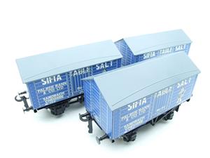 Ace Trains O Gauge G6 SV7 Private Owner "Sifta Salt" Wagons x3 Set 7 Bxd image 8