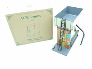 Ace Trains O Gauge AC/2-2 Tnplate Water Tower With Working Light Boxed image 4
