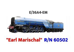 Ace Trains, O Gauge, E/36A4-EM, Non-Streamlined Edition, Class P2, BR, Gloss Lined Blue, 2-8-2 Loco & Tender Named "Earl Marischal" R/N: 60502, Double Smoke Deflectors, Metal, 2/3 Rail, Brand NEW Special Edition image 1