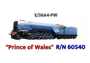 Ace Trains, O Gauge, E/36A4-PW, Non-Streamlined Edition, Class P2, BR, Gloss Lined Blue, 2-8-2 Loco & Tender Named "Prince of Wales" R/N: 60540, Fitted with Lenz Valve Gear, Metal, 2/3 Rail, Brand NEW image 1