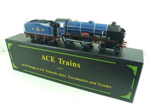 Ace Trains O Gauge, E10K2, Blue CR Schools Class "Gordonstoun" R/N 1933, Elecric 2/3 Rail Boxed image 2