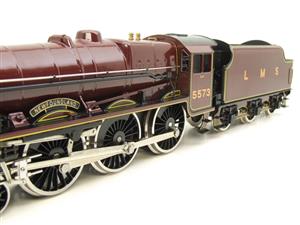 Ace Trains O Gauge E/18C1 LMS Maroon Jubilee "Newfoundland" R/N 5573 Electric 2/3 Rail New Boxed image 8