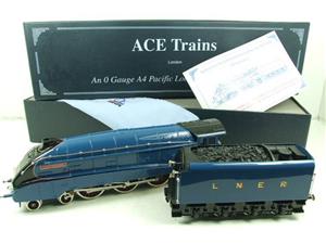 Ace Trains O Gauge A4 Pacific LNER Garter Blue "Seagull" 3 Electric R/N 4902 Boxed image 3