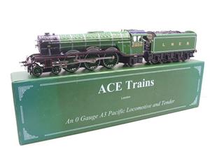 Ace Trains O Gauge E/6, LNER Green A3 Pacific "Windsor Lad" R/N 2500 Electric 3 Rail Bxd image 3