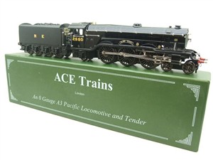 Ace Trains O Gauge E6 A3 Pacific NE Rare War Time Black "Blink Bonny" R/N 2550 Boxed 3 Rail image 1