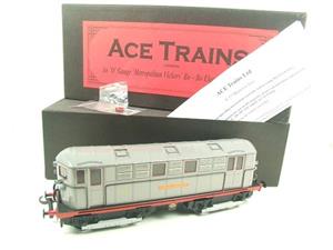 Ace Trains O Gauge E17 "London Transport Grey" Metropolitan Bo Bo Loco No 14 Electric Boxed 2/3 Rail image 2