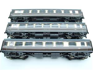 Ace Trains O Gauge C14A BR MK 1 Pullman Coaches x3 Set A Bxd 2/3 Rail Grey Roofs image 7