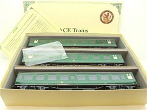 Ace Trains O Gauge C13B BR MK1 SR Southern Green Coaches x3 Set B Boxed 2/3 Rail "Atlantic Coast Coach Set" image 1