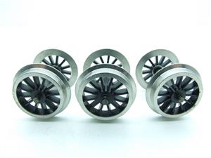 Ace Trains O Gauge 27mm Stainless Steel Tender Wheel Sets 2/3 Rail Running x3 Set image 1