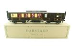 Darstaed O Gauge Parlour Brake 3rd "Car No 77" Ivory Roof Pullman Coach