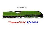 Ace Trains O Gauge, E/36B1-TF, Streamlined Edition, Class P2, LNER, Lined Apple Green 2-8-2 Loco & Tender Named "Thane of Fife" R/N: 2005, This is a PRE-Order Last Remaining Editions are Due in Stock Soon